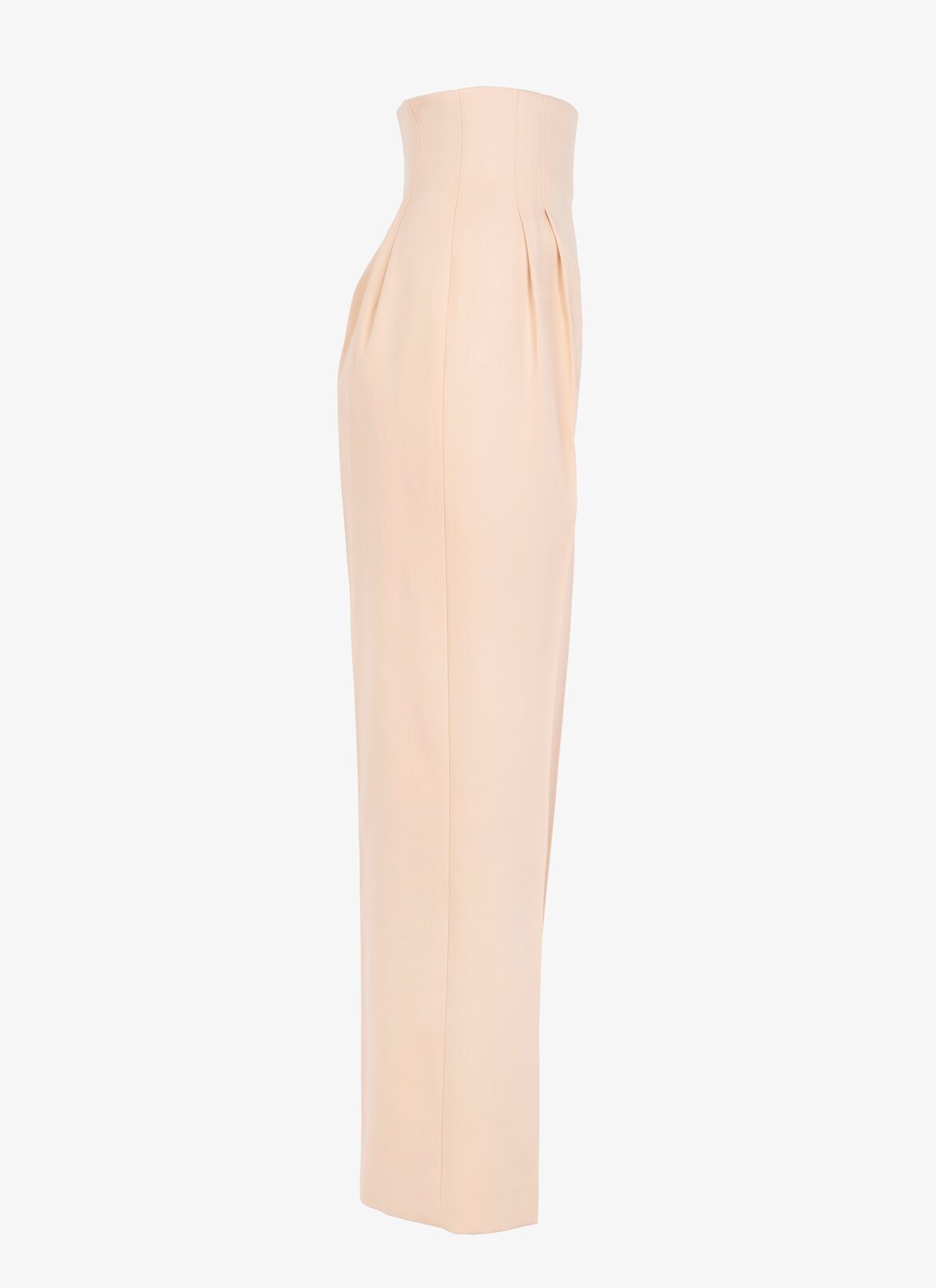Cotton gabardine straight pants ALAÏA SANDY COTTON GABARDINE STRAIGHT PANTS